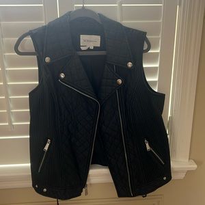 Faux Leather Vest